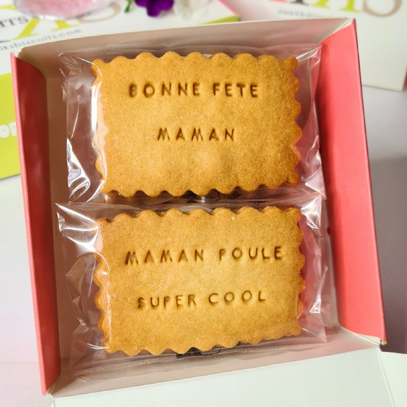 Boîte de 12 biscuits pour la fête des mères