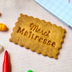 Biscuits "Merci maîtresse"