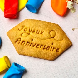 Biscuits "Joyeux anniversaire"