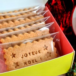 Biscuits "Joyeux Noël"