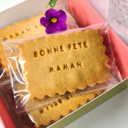 Biscuit "Bonne fête maman"